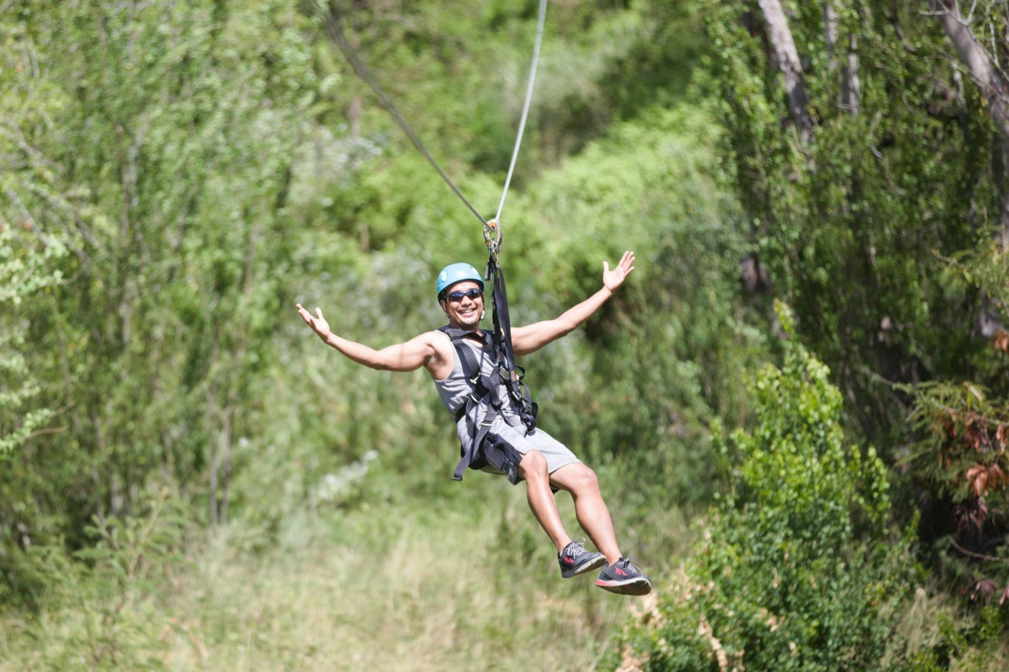 Coral Crater Adventure Park: 6 Ziplines + Roundtrip Transportation - Photo 1 of 8